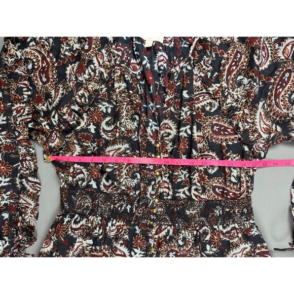 Cleobella Corrine Midi Dress in Avalon Block Print Sz L - Picture 10 of 11